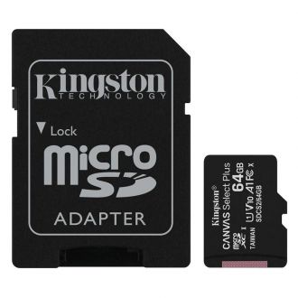 Kingston Micro SD 64GB Class 10' (KIN-FL64GB-DTX)