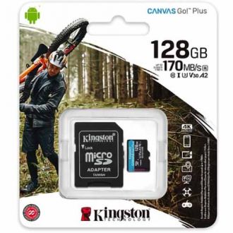 Kingston microSD 128GB Canvas Go! Plus 170R U3 (SDCG3/128GB)