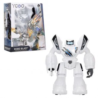 As Company  Τηλεκατευθυνόμενο Ρομπότ Robo Blast Λευκό (7530-88061)