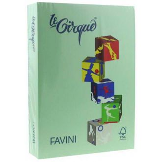 Favini Le Cirque Χρωματιστό χαρτί A4 80gr 500Φ Πράσινο παστέλ (107)