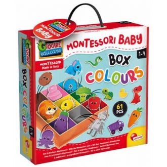 Lisciani Montessori baby Bacheca color box 820-92765
