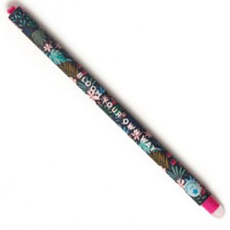 Legami erasable pen 0.7mm Floral (EPBLAKIT12)