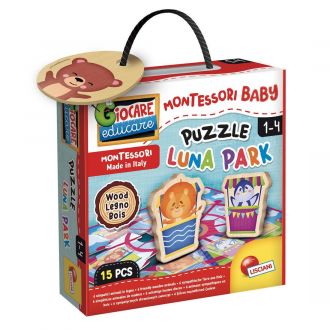 Lisciani montessory baby  puzzle Luna Park  (820-96855)