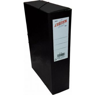 Leizer κουτί λάστιχο fiber 25X35 ράχη 8 εκ. Μαύρο
