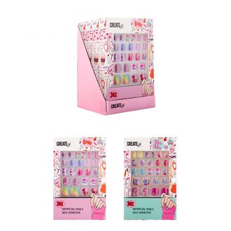 Create it! artificial nails self adhesive