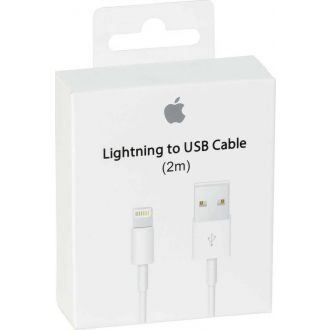 Apple καλώδιο usb to lightning 2m White (MD819ZM/A)