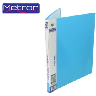 Metron σουπλ 20 θέσεων Α4 pastel Γαλάζιο (907.20SL)