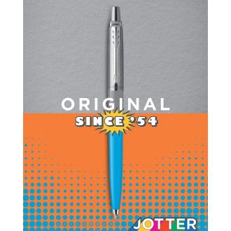 Parker Στυλό Jotter CT Original Pop Art Sky Blue Ballpoint (1171.6503.77)