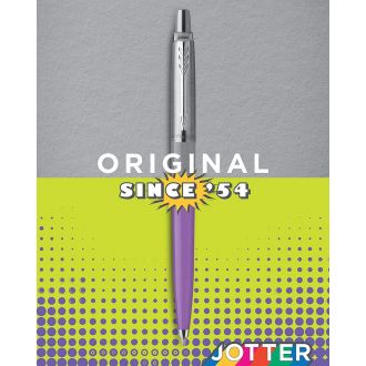 Parker Στυλό Jotter CT Original Pop Art Frosty Purple Ballpoint (1171.6503.80)