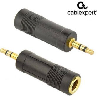 Cablexpert audio adapter 6.35mm Female to 3.5mm male