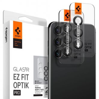 Spigen  camera protector for Galaxy S23/S23+ optik ez fit Black 2pack