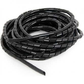 Cablexpert 12mm Spiral cable Wrap 10m Black
