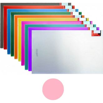 Foldermate δίφυλλο σκληρό τύπου Γ Α4 Ροζ