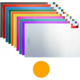 Foldermate δίφυλλο σκληρό τύπου Γ Α4 Πορτοκαλί