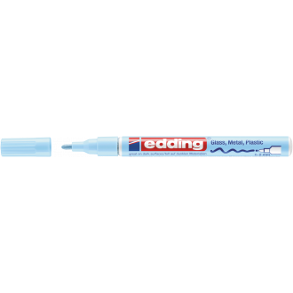 edding μαρκαδόρος ανεξίτηλος με στρογγυλή μύτη 1.0mm pastel Μπλέ (01.751/139)