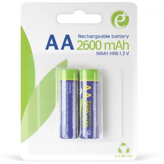 Energenie ni-mi rechargeable AA batteries 2600MAh 2pcs