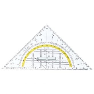 Arda Γεωδαιτικό τρίγωνο 45 μοιρών 25cm με πλαστική λαβή (GEO400PSS)