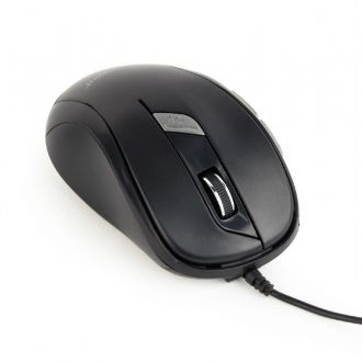 Gembird Ποντίκι USB Wired 5 Buttons Black (MUS-6B-01)