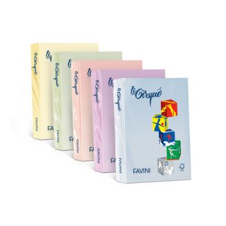 Favini Le Cirque Χρωματιστό χαρτί A4 80gr 500 Φύλλα Grigio (109)