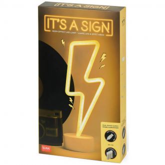 Legami Led Lamp neon effect - It'a a sign - Flash (LL0004)