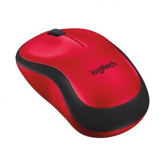 Logitech wireless mouse M220 Silent Red (LOG10111)