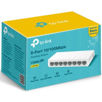 TP link switch LS1008 8-port 10 100Mbps