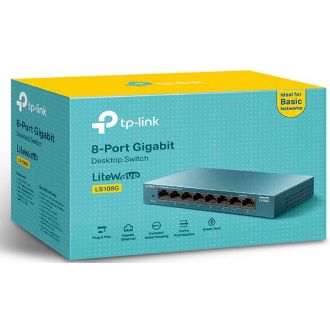TP-Link LS108g 8-Port 10 100 1000Mbps v2.0 (TPLS108G)