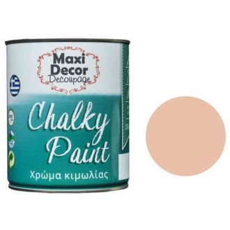 Maxi Decor χρώμα κιμωλίας chalky paint 750ml Σομόν (501)