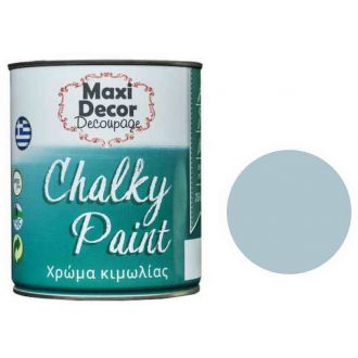 Maxi Decor χρώμα κιμωλίας chalky paint 750ml Γαλαζογκρί  (506)