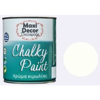 Maxi Decor χρώμα κιμωλίας chalky paint 750ml Ζαχαρί (521)