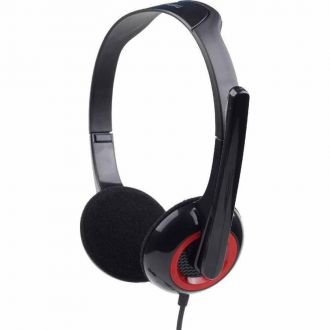Gembird stereo headset with microphone Black