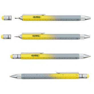 Troika Construction Pen Yellow Grey PIP20YE/GY