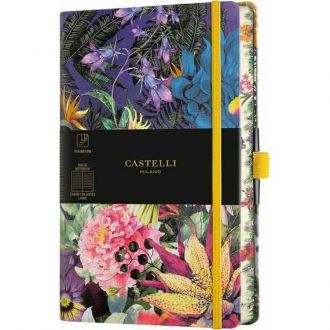 Castelli σημειωματάριο ριγέ 13x21 Eden cockatiel QC6BI.002