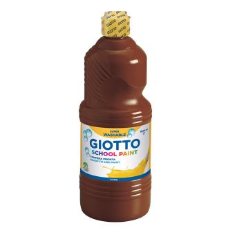 Giotto Τέμπερα μπoυκάλι 1000ml Καφέ Σκούρο (0535528)