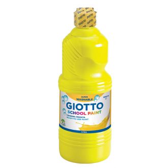 Giotto Τέμπερα μπoυκάλι 500ml Κίτρινο (0535302)
