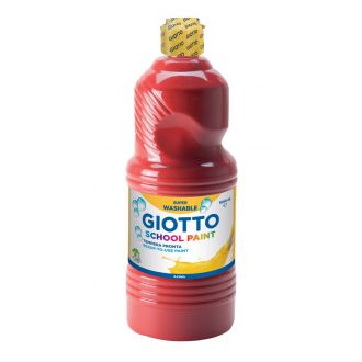 Giotto Τέμπερα μπoυκάλι 1000ml Κόκκινο (0535508)