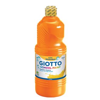 Giotto Τέμπερα μπoυκάλι 1000ml Πορτοκαλί (0535505)
