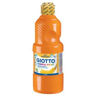 Giotto Τέμπερα μπoυκάλι 500ml Πορτοκαλί (0535305)