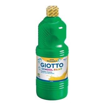Giotto Τέμπερα μπoυκάλι 1000ml Πράσινο (0535512)