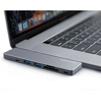 WavLink aluminium  mini dock usb-C for Macbook Pro (WL-UHP3405M)