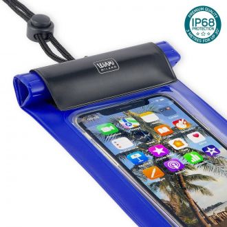 Legami waterproof smartphone pouch Blue